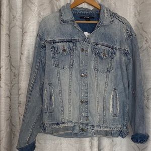 COPY - Denim Distressed Jean Jacket